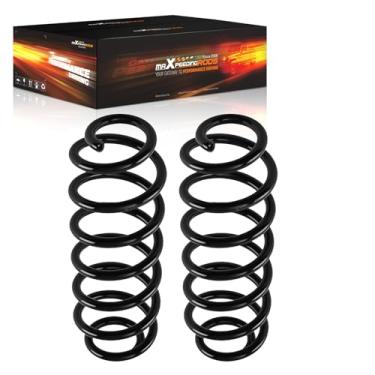 Imagem de maXpeedingrods RA6165 3C0511115AD Coil Spring for Volkswagen Passat 2006-2019 Tiguan 2009-2018, 2Pc Rear Suspension Coil Spring Replacement Set