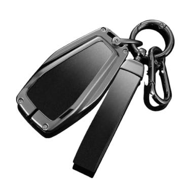 Imagem de Capa de couro para chave de carro, bolsa de liga de couro compatível com geextremamente emgrand x7 ex7 coolray atlas boyue gt gc9 nl3 tugella acessórios de estilo(Style2)