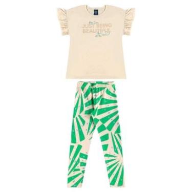 Imagem de Conjunto Blusa e Legging Estampada Bee Loop-Feminino