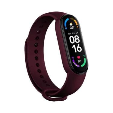 Imagem de Pulseira De Silicone Para Xiaomi Mi Band 4 5 6 7 Relógio Esportivo Mib