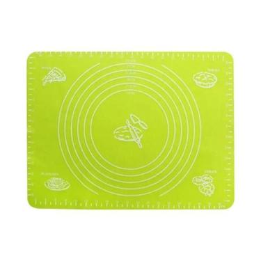 Imagem de Tapete De Silicone Para Cozinha, Ideal Para Amassar Massas, Pizza, Bol
