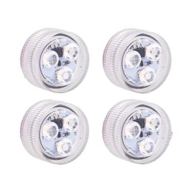 Imagem de Luz De Ambiente LED RGB De 16 Cores Com Controle Remoto Para Copo, Gar