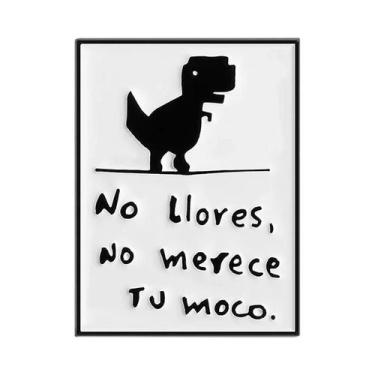 Imagem de Broches De Esmalte Com Tema De Dinossauro Cartoon Com Chapéu De Cowboy