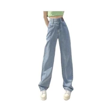 Imagem de Calças Jeans Térmicas De Cintura Alta Para Mulheres, Design De Dupla F