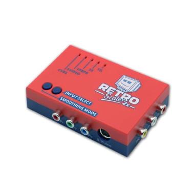 Imagem de RetroScaler2x AV/SV/YPBPR to HDMI Converter - Supports Line Doubler, Filter and Pass-Through Modes, Video Game Adapter with No Lag, for PS2/N64/Dreamcast/Saturn/MD/NGC/SFC and More