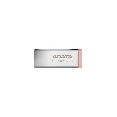 Imagem de Pen Drive 32GB ADATA UR350, USB 3.2, Metálico, Dourado - UR350-32G-RSR/BG