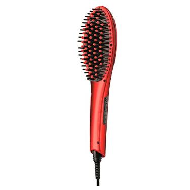 Imagem de MONDIAL Escova Alisadora Magic Brush, Vermelho/Preto - EA-01
