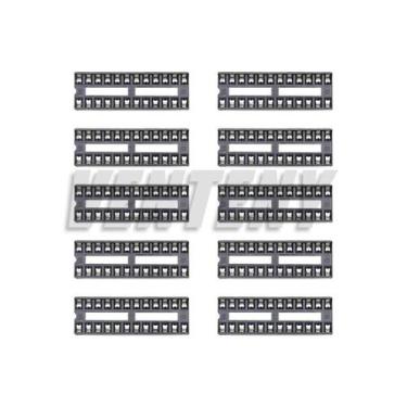 Imagem de Adaptador De Soquete DIP IC De 6 Pinos Para 28 Pinos, 10 Peças, Soquet