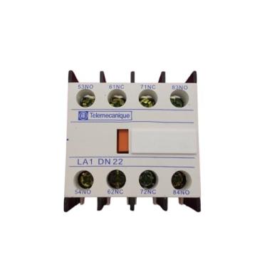 Imagem de 1 bloco de contato auxiliar LA1-DN22 2NO/2NC Uso para CONTATOR LC1-D