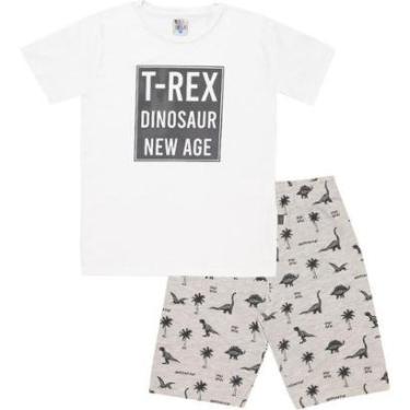 Imagem de Conjunto Infantil Manga Curta Menino Pulla Bulla Ref. 47881-Masculino