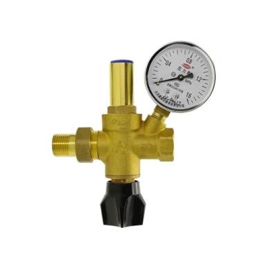 Imagem de Válvula de reposição automática de água de latão 749 Expansão de caldeira solar de ar condicionado central integrado com quatro válvulas (DN20 3l4 B)