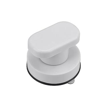 Imagem de Alça de chuveiro sem perfuração, ventosa de corrimão de banheiro para segurança na porta de vidro do banheiro