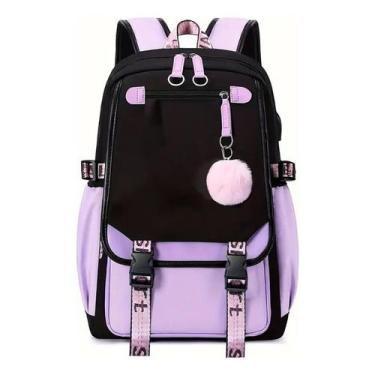 Imagem de Mochila Oxford Cloth de grande capacidade 20-35L para viagens - J-One