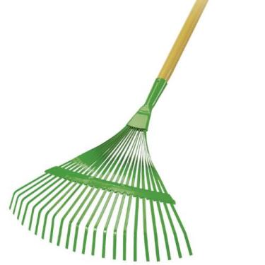 Imagem de Vassoura ancinho metálica 22 dentes fixa com cabo - FJ-1101 - Trapp