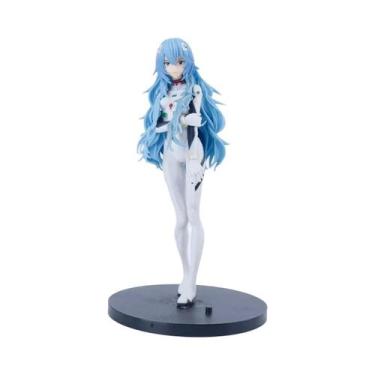 Imagem de Figura De Ação Anime De 18cm EVA Rei Ayanami Com Cabelo Curto, Modelo 