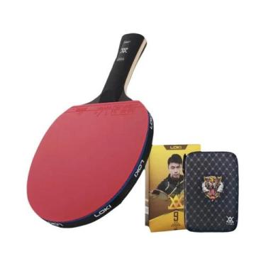 Imagem de Raquete De Tênis De Mesa Profissional LOKI 9 Estrelas Carbono Ultra Of
