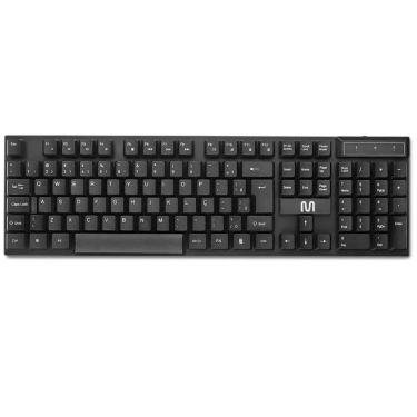 Imagem de Teclado sem Fio TS100 Preto Teclas Silenciosas Design Slim Multi TC299