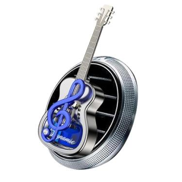 Imagem de Aromatizador de ar de guitarra para carro | Clipe de ventilação para difusores de óleo automotivos | Clipes de ventilação difusor difusor portátil painel de ar condicionado decoração para casa quarto