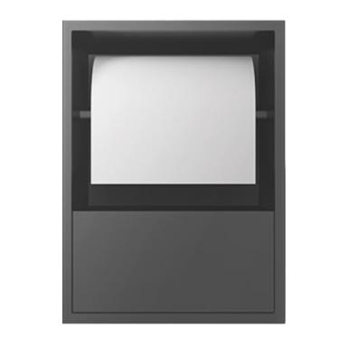 Imagem de Nicho de chuveiro de aço inoxidável - organizador de alcova à prova d'água para banheiro, cozinha e quarto - prateleiras de armazenamento de papel higiênico, xampu e higiene pessoal (23 x 17 x 12 cm)