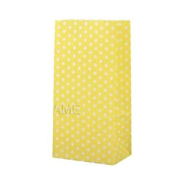 Imagem de Sacos De Papel Coloridos Com Bolinhas, 50 Peças, 18x9x6cm, Sacos Para 