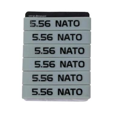 Imagem de Bandas De Marcação Multicoloridas Para Revistas, 6 Peças, 556 Nato 300