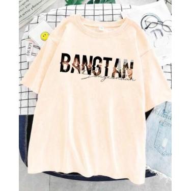 Imagem de Camiseta BTS Bangtan Army Aesthetic Unissex - Sneko Store, Offwhite, B