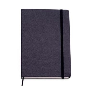 Imagem de Caderneta Clássica 14x21 - Preta Sem Pauta - Cicero