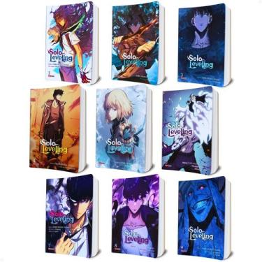 Imagem de Solo Leveling Manhwa, Mangá Volume 1 Ao 9 KIT (Colorido) em Português 