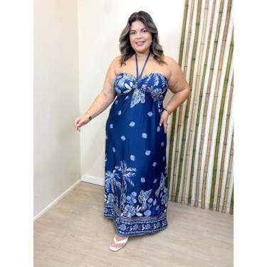 Imagem de Vestido Longo Multiformas Estampado Plus Size - REF.9241 - NoBrand, Co