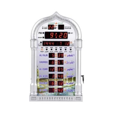 Imagem de Relógio Digital Islâmico Com Controle Remoto, Relógio De Parede Para O