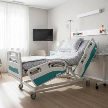 Imagem de Cama Hospitalar Elétrica 10 Movimentos com Trendelemburg e Pro Clive c