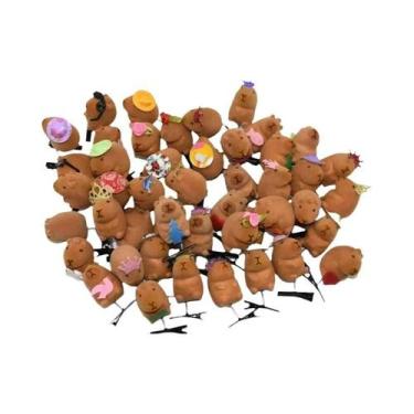 Imagem de Presilhas De Cabelo Bico De Pato 3D Kawaii De Capivara Para Crianças, 