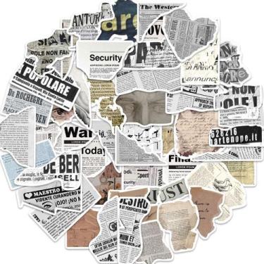 Imagem de Adesivos, fragmentos, texto, anime, desenho animado, 52 unidades, PVC,