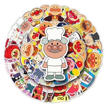 Imagem de Adesivos Anpanmans em vinil impermeável Anime 52 unidades - yiweisai