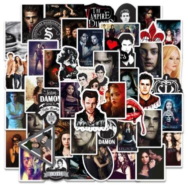 Imagem de Adesivos de anime em vinil impermeável Vampires Diaries (50 unidades) 