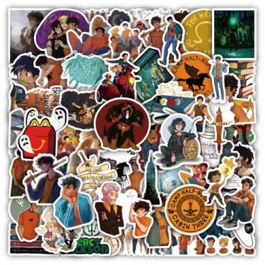 Imagem de Adesivos de vinil impermeável Percys Jacksons Anime 50 unidades/lote -