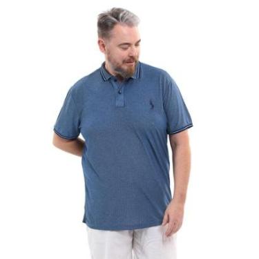Imagem de Camisa Polo John Pull Masculina Slim Casual Piquet Viscose-Masculino
