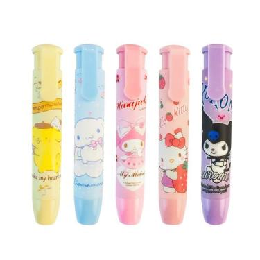 Imagem de Lápis retrátil fofo Eraser Dyceeyisi para crianças, 5 unidades