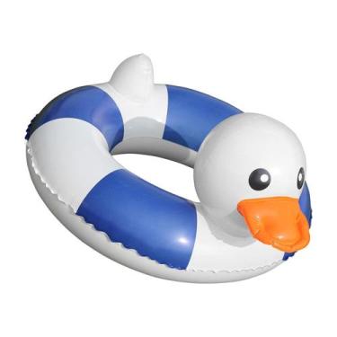 Imagem de Anel de natação SHZONS Retro em forma de pato para crianças