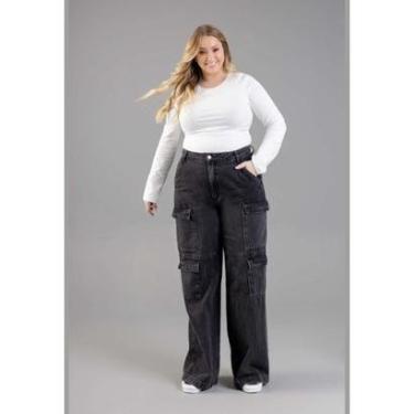 Imagem de Blusa Básica Manga Longa Feminina em Cotton Just Basic-Feminino