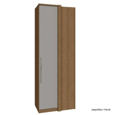 Imagem de Guarda Roupa Modulado 01 Porta 245cm Canto Reto Setiba - Móveis Rimo, 