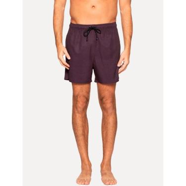 Imagem de Short Reserva Masculino D'Água Beachwear Basico Texturado Roxo Mescla-Masculino