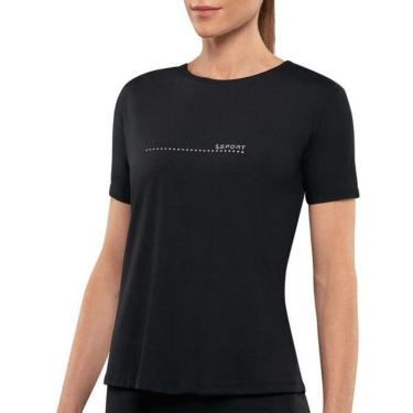 Imagem de Camiseta Lupo Feminina Sport Basica Com Protecao Solar Uv50+ 77052-Feminino