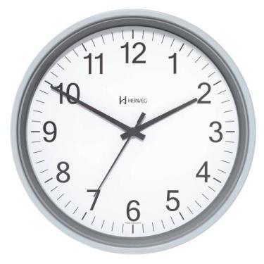 Imagem de Relógio De Parede Herweg Ref: 6101-024 Cinza
