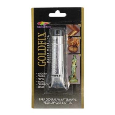 Imagem de Pasta Metálica Goldfix Corfix 20ml - Prata 240