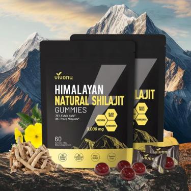 Imagem de Suplemento de gomas VivoNu Himalayan Shilajit com Ashwagandha