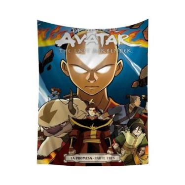 Imagem de Tapeçaria De Parede Floral Hippie Avatar: a Lenda De Aang Decoração De