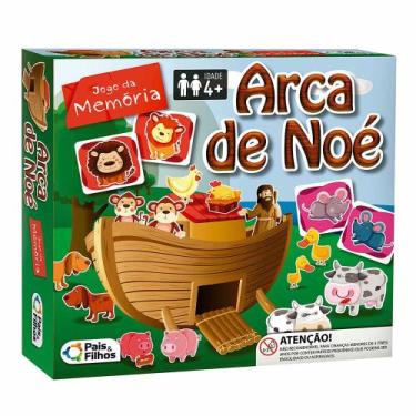 Imagem de Jogo da Memória - Arca de Noé - 40 Peças - Pais e Filhos