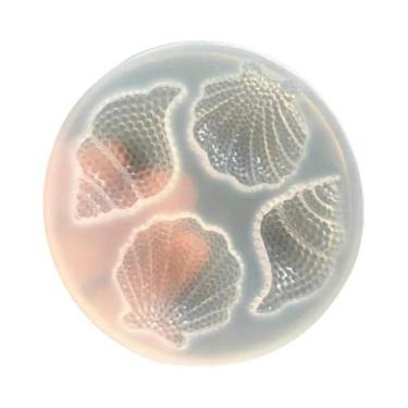 Imagem de Molde De Silicone Em Forma De Concha Do Mar Para Chocolate, Fondant, B
