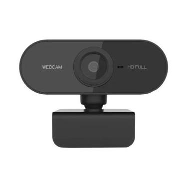Imagem de Webcam Rotativa 1080P Com Microfone Para Chamadas De Vídeo E Conferênc